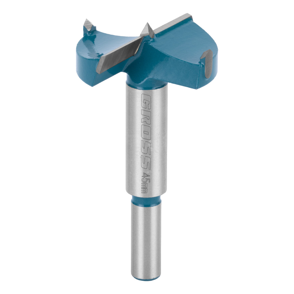 BROCA FRESA FORSTNER PARA MADEIRA, 45MM, HASTE CILINDRICA, 1PC // GROSS em Oferta na Shopee