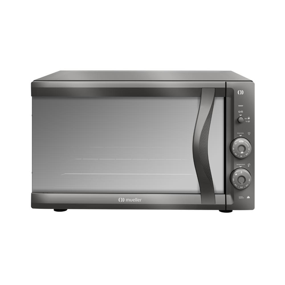 Forno Elétrico de Bancada Mueller 50L com Grill Dourador 1800W Espelhado 220V - MFB50F