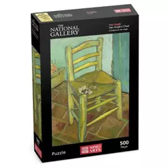 Quebra-cabeça A Cadeira de Van Gogh 500 Peças Mimo Toys - 2601