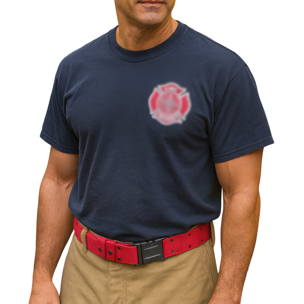 Cinto de Guarnição Tático com Ilhós em Nylon | Militar Operacional Vermelho em Oferta na Shopee