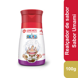 AJI-NO-MOTO® Frasco One Piece Luffy Gear 5 100g em Oferta na Shopee