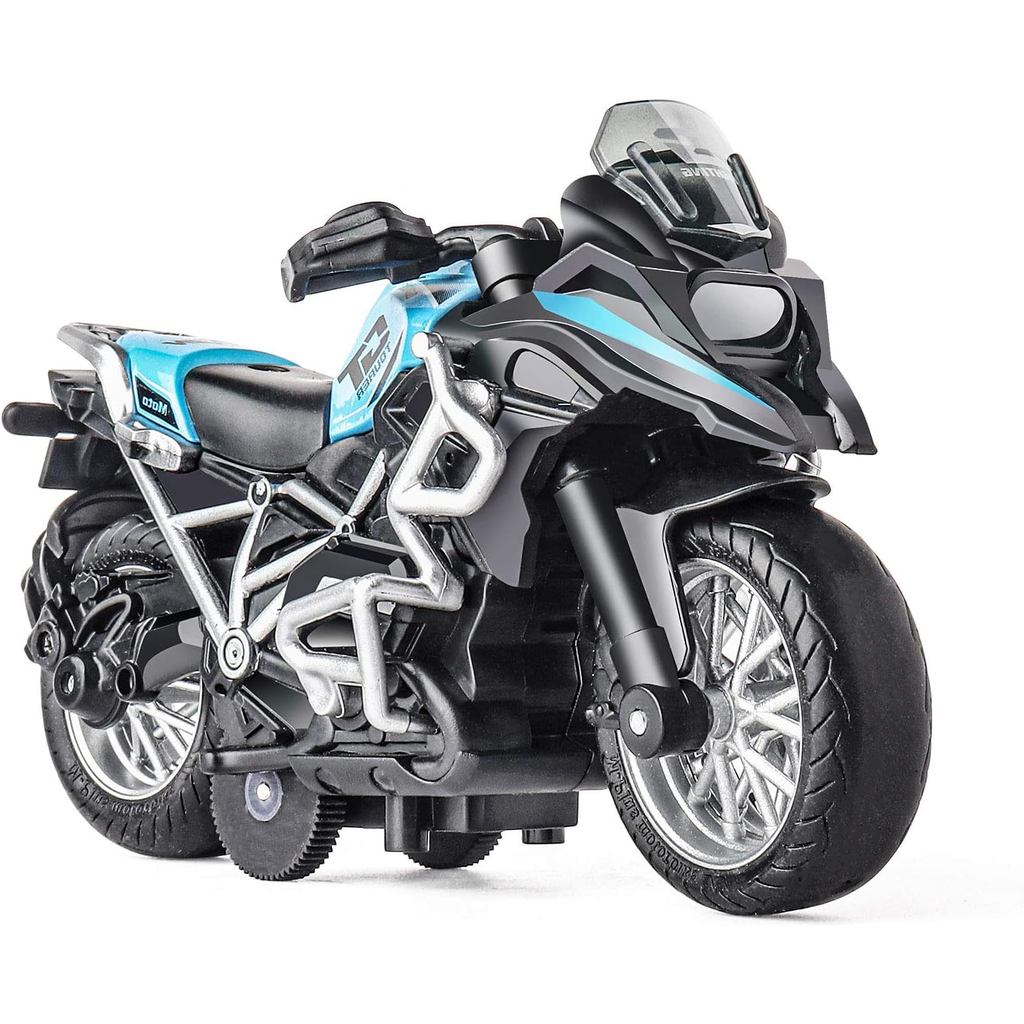 Brinquedo de Motocicleta Diecast - Carros de Brinquedo com Som e Luz, Brinquedos de Motocicleta para Meninos, Brinquedos
