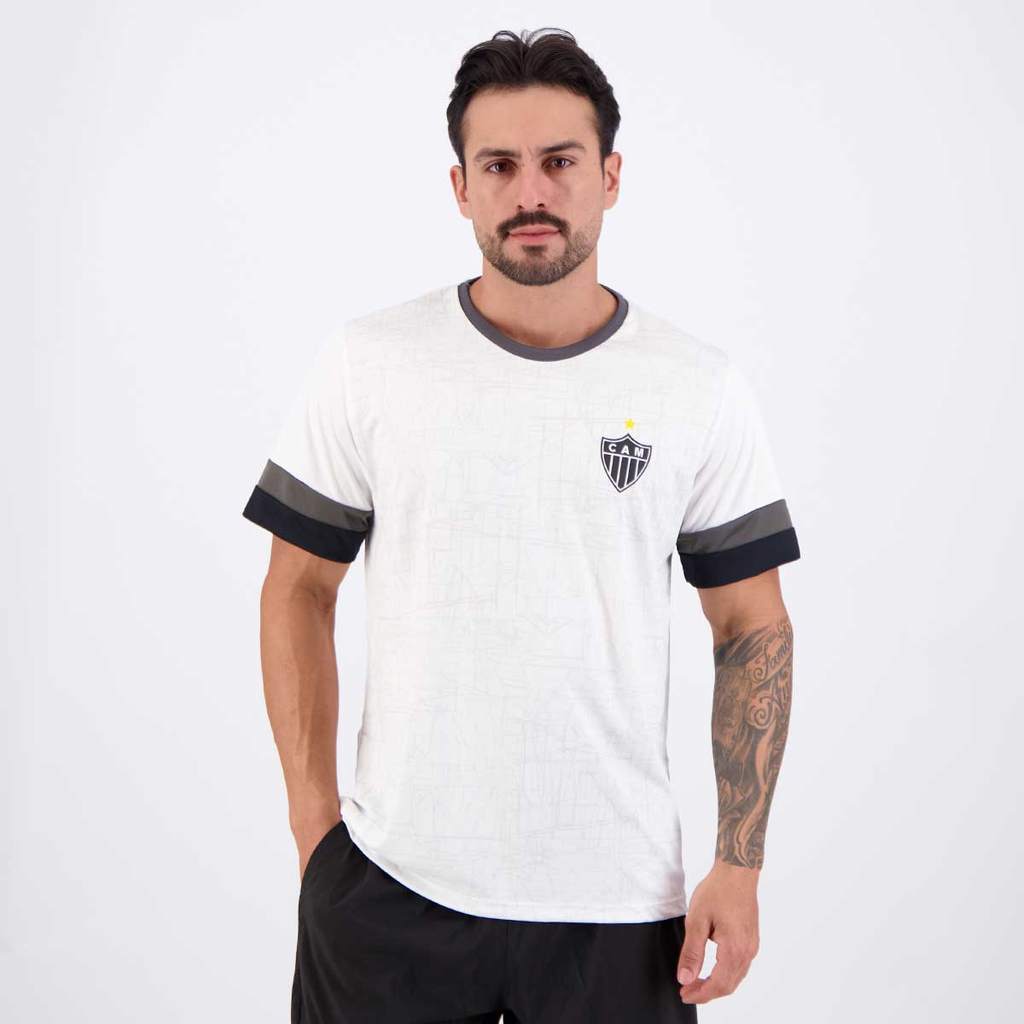 Camisa Atlético Mineiro Scatter Branca