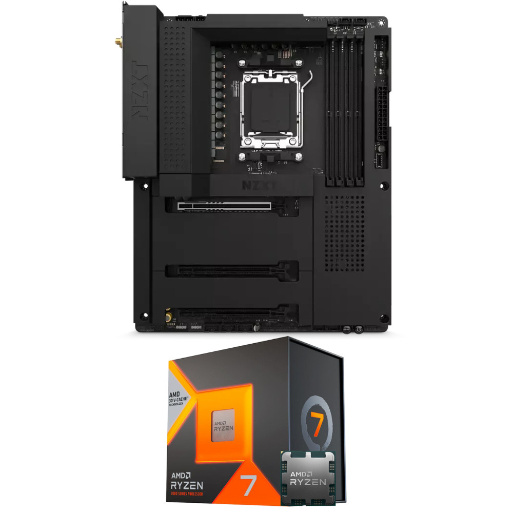 Kit Placa-Mãe Nzxt N7 B650e+R 7 7800X3D 4.2GHZ 104MB