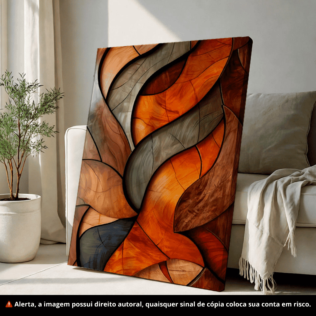 Quadro Decorativo 80x110cm Vitro Mosaico Madeira Decoração de Parede Hall Luxo Sala Quarto MDF em Oferta na Shopee