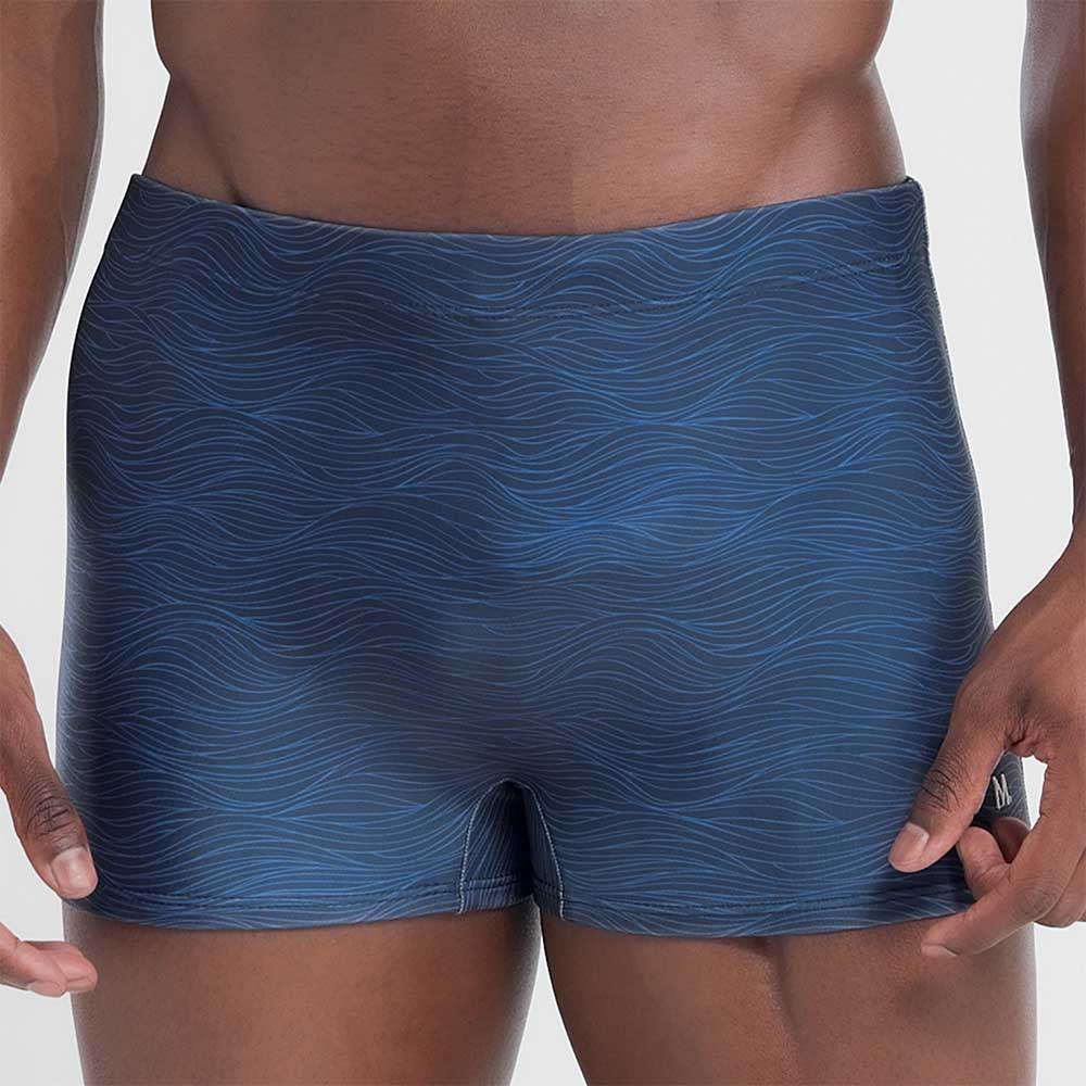 SUNGA BOXER ESTAMPADA COM TEXTURA 3D em Oferta na Shopee