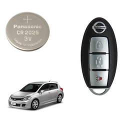 Bateria Para Chave Presença Nissan Kicks Tiida Sentra - Panasonic