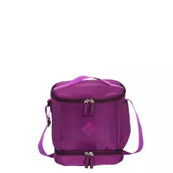 Lancheira Fitness 2 Compartimentos Sestini Lunch Roxo - Cintilante