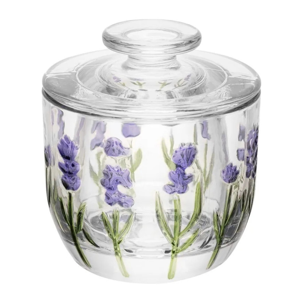 MANTEGUEIRA FRANCESA LAVANDA HAND PAINTING CRISTAL