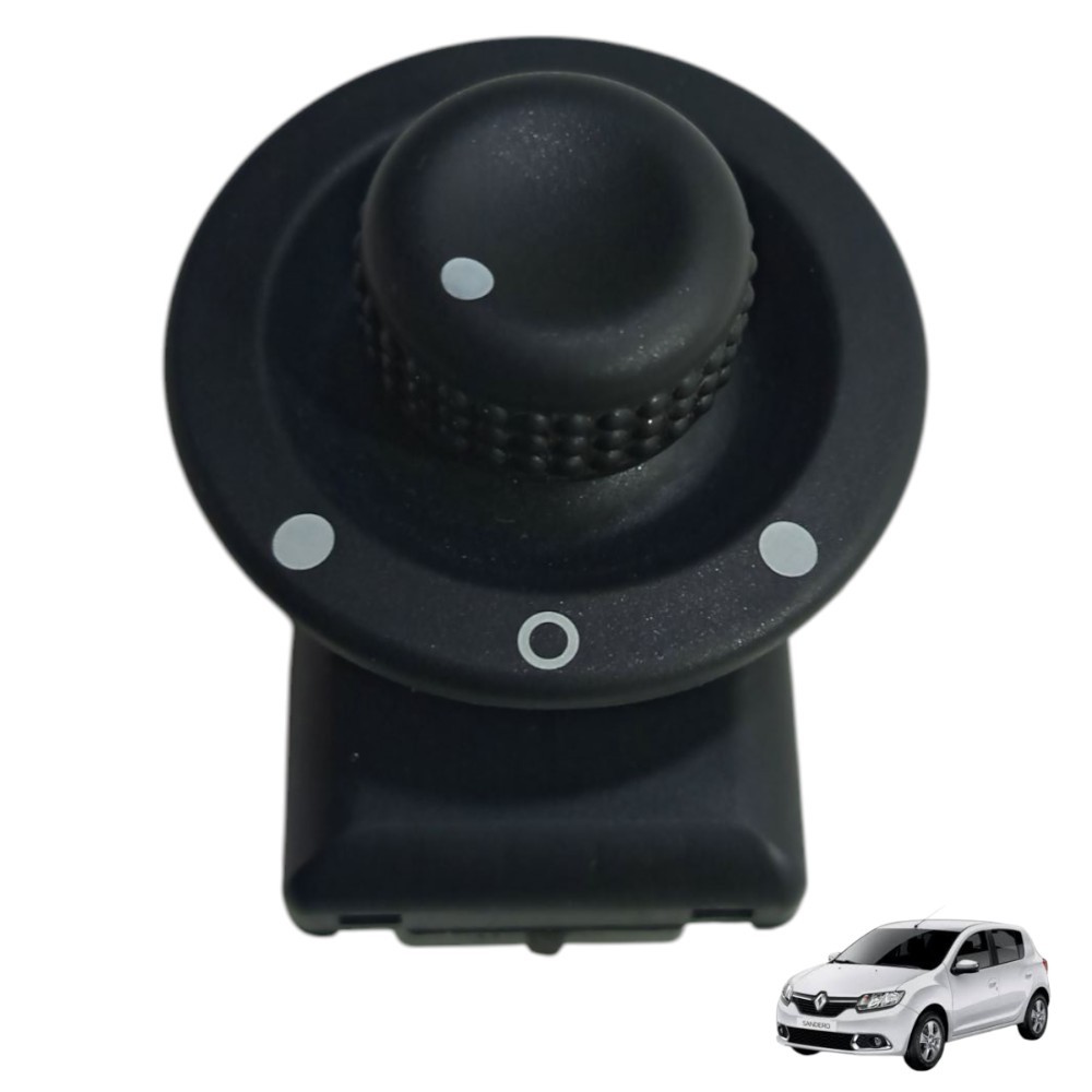 Botao retrovisor eletrico Renault Sandero logan 2015 2020