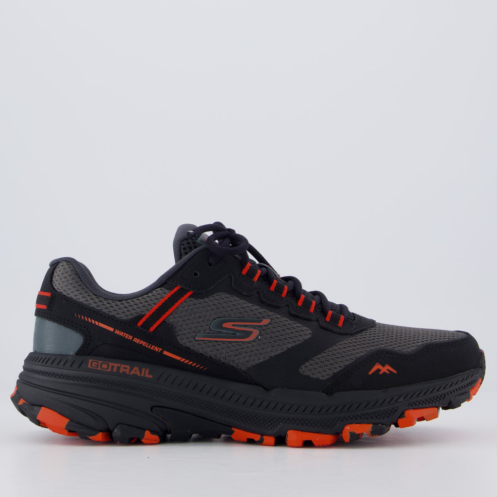 Tênis Skechers Go Run Trail Preto em Oferta na Shopee