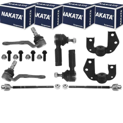 Kit Terminal Barra Axial Pivo Morceguinho Celta 2011 a 2015 Pino FINO