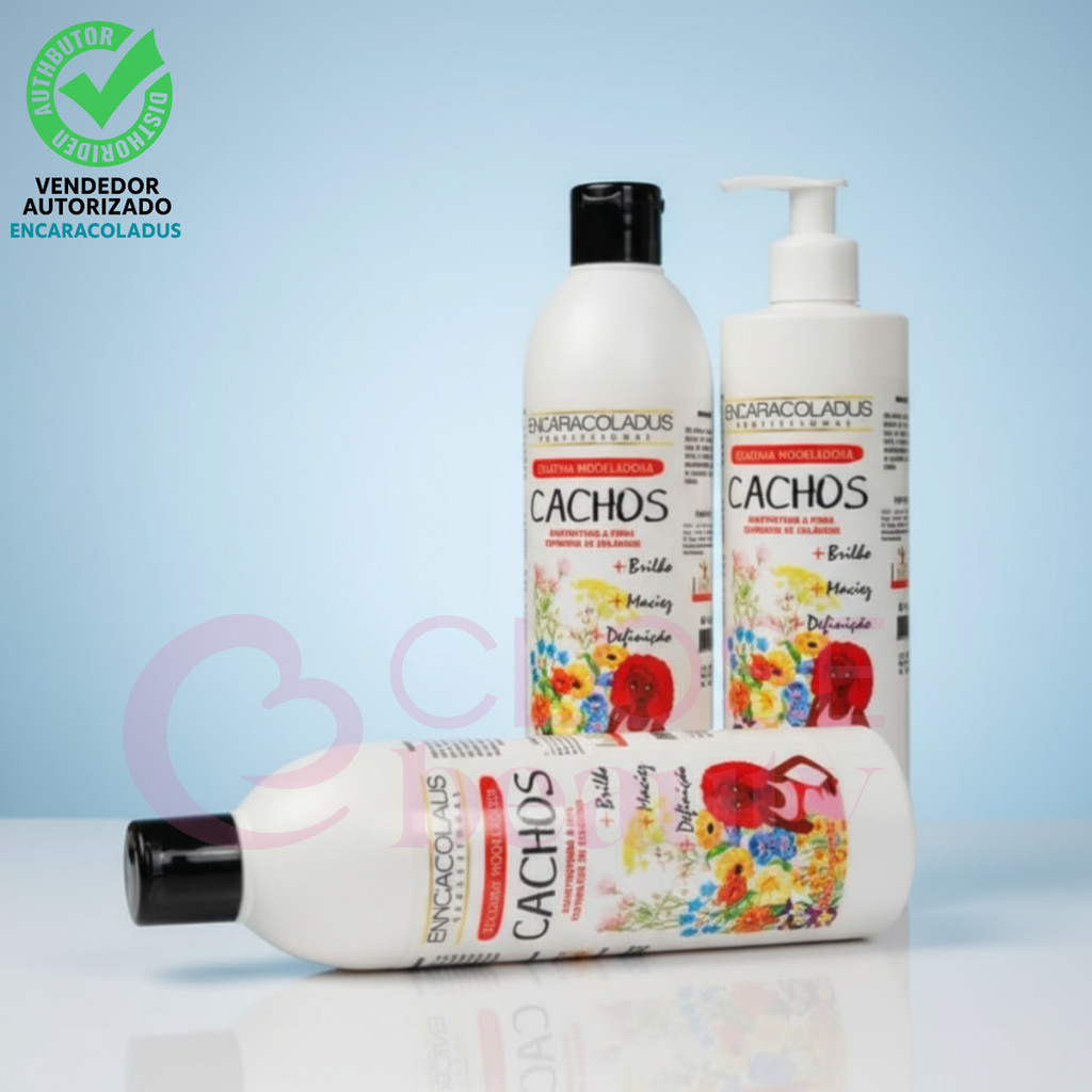 Gelatina Modeladora de Cachos Encaracolados 500g em Oferta na Shopee