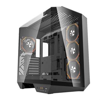Gabinete Gamer Aigo Darkflash Arcee DY470 ARGB FullTower Lateral de Vidro C/4 Fans Preto DY470-BK-4F em Oferta na Shopee