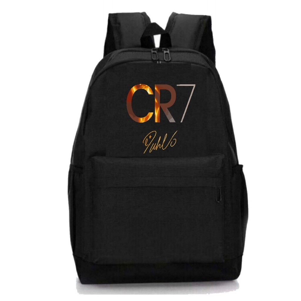 Mochila CR7 Masculina Grande Reforçada e Resistente Água Super Estilosa SK 04 em Oferta na Shopee