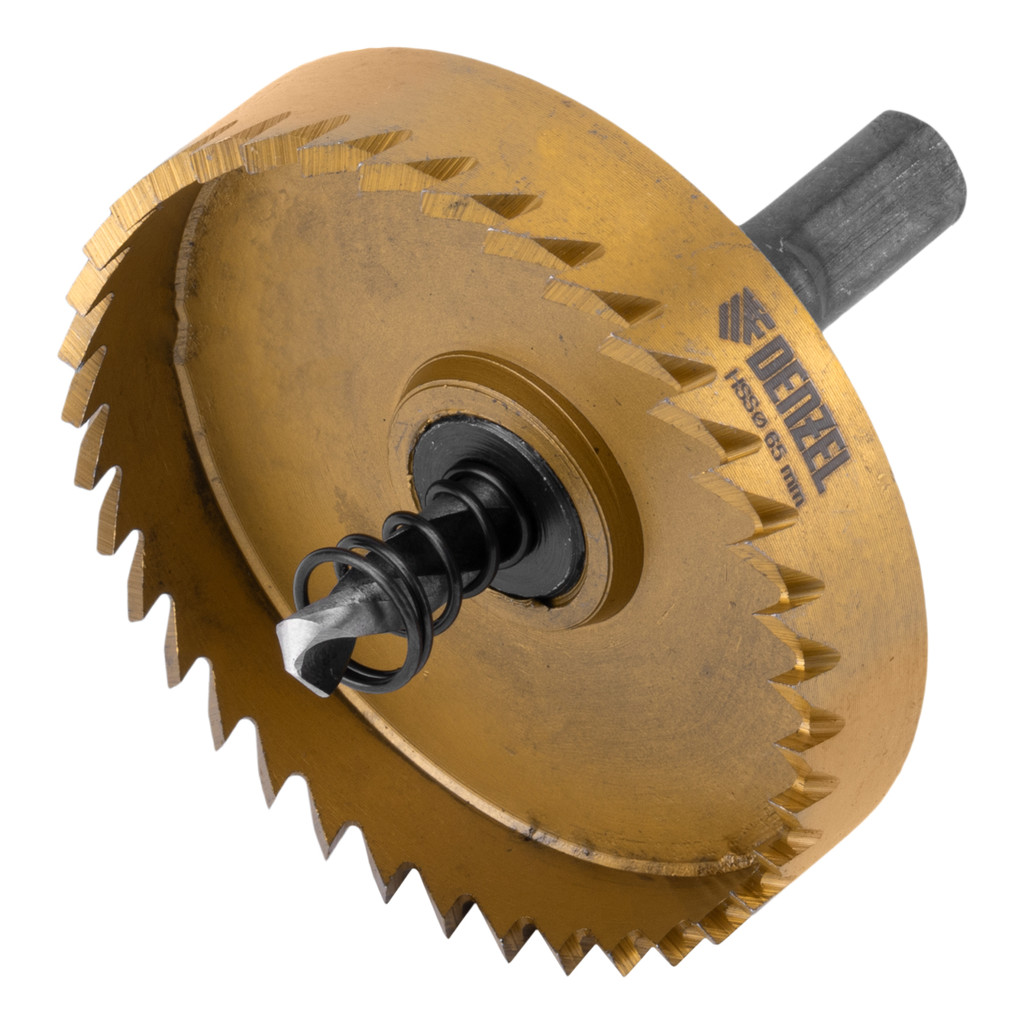 SERRA COPO, PARA METAL, REVESTIMENTO DE NITRETO DE TITANIO, 65MM, 1PC // DENZEL em Oferta na Shopee