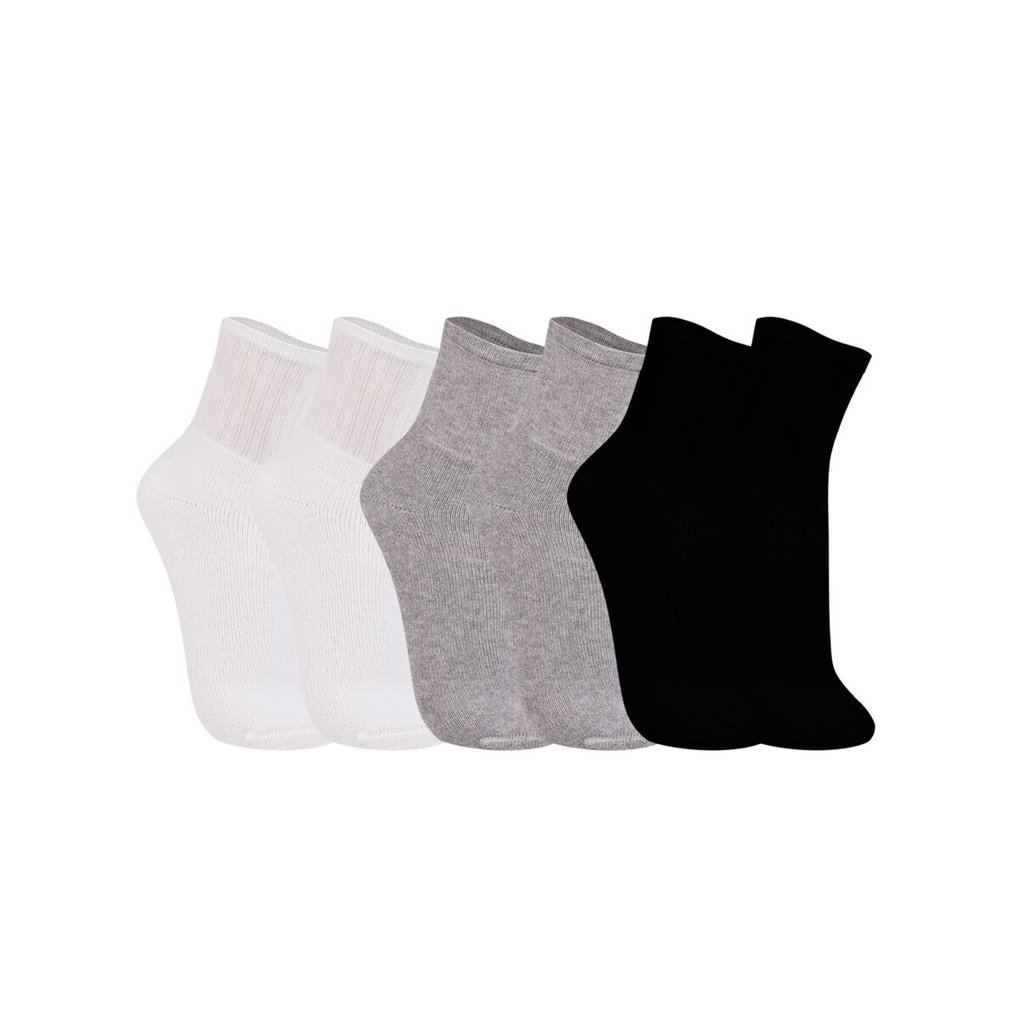 Kit 6 Pares de Meias Esportiva Cano Médio Trifil 8720