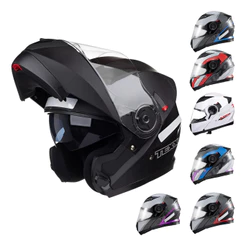Capacete Articulado Robocop Com Óculos Solar Texx Gladiator