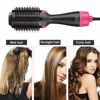 Escova Secadora Alisador Elétrica Quente Cabelo 3 Em 1--1651 em Oferta na Shopee