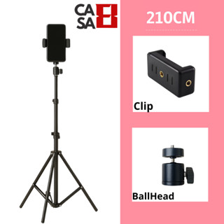 Tripé Celular Universal Profissional Ajustável 2.1m Para Gravação Vídeo Live TikTok YouTube em Oferta na Shopee