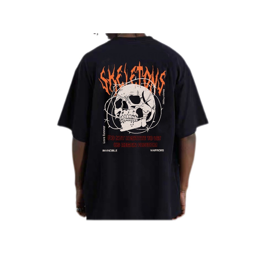 Camiseta Oversized Masculina Feminina T-shirt / esportiva estampada de  Streetwear