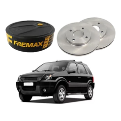 Disco Freio Dianteiro Ecosport 1.6 2003 A 2007