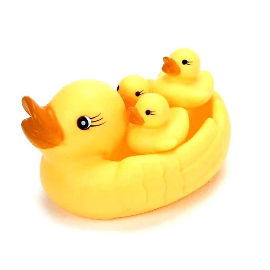 Kit Patinhos de Borracha Para Banho Piscina Bebe Infantil