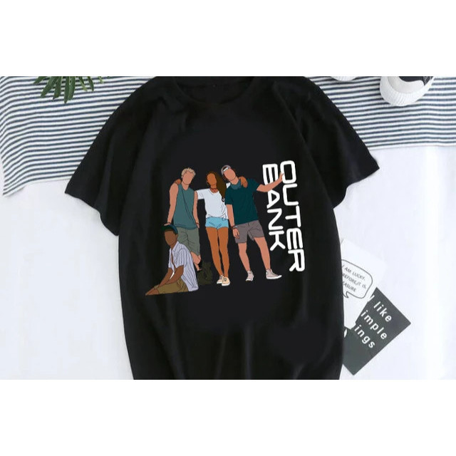 Camiseta Masculina Feminina Outer Banks Pogue Surf - Envio Imediato