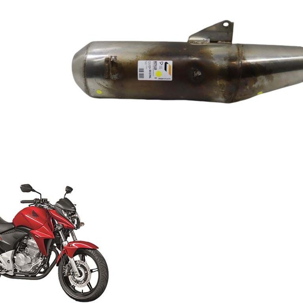 PONTEIRA ESCAPAMENTO HONDA CB 300 2013 USADO 00374169