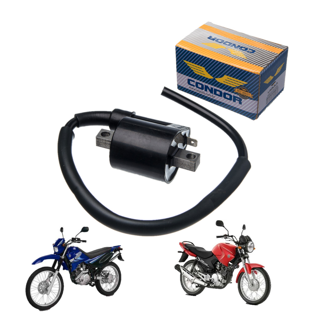 Bobina Ignicao 12v Ybr 125 Factor Xtz 125  2000/2010 Condor Original