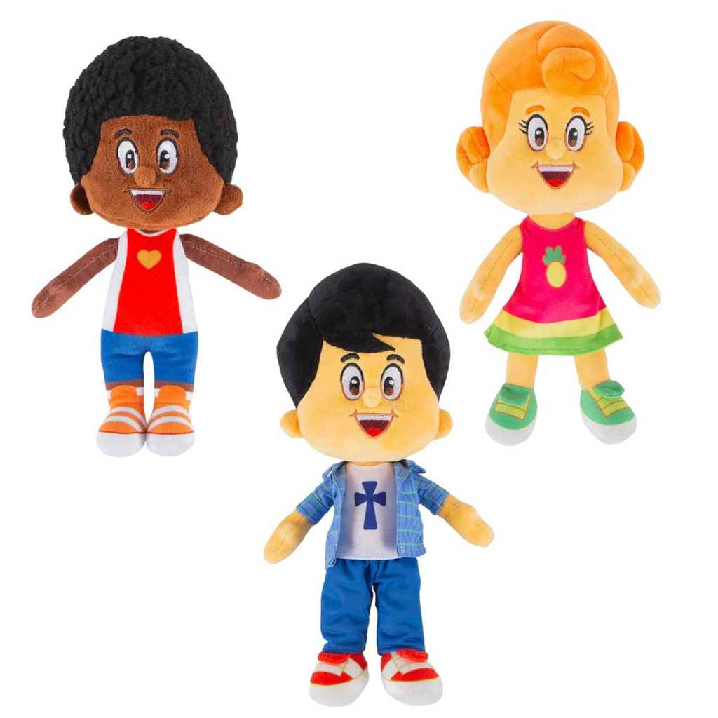 Brinquedo Boneco Pelucia 3 Palavrinhas Original 22 Cm Presente Bebê Criança 6 meses Cristã Batizado em Oferta na Shopee