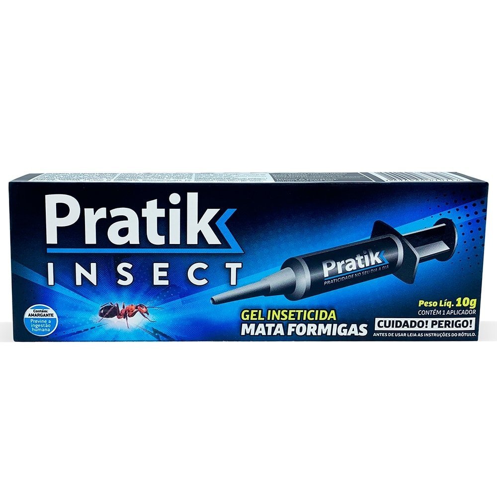 Inseticida Gel Pratik Insect Mata Formigas, 10g em Oferta na Shopee