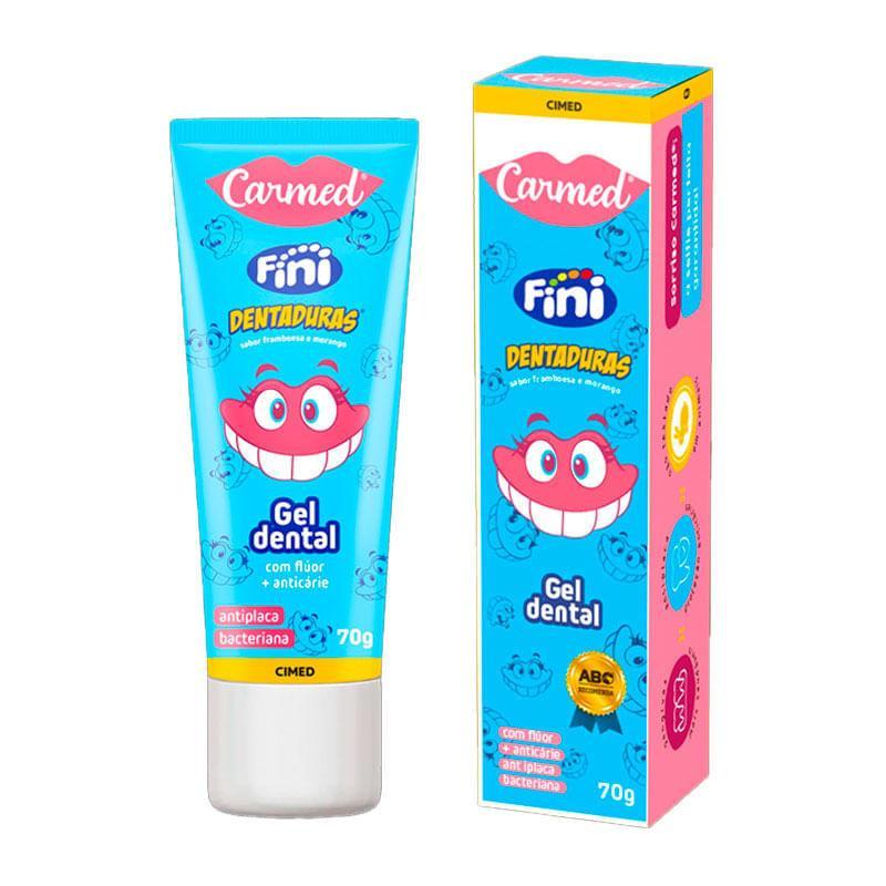 Gel Dental Carmed Fini Dentaduras 70g