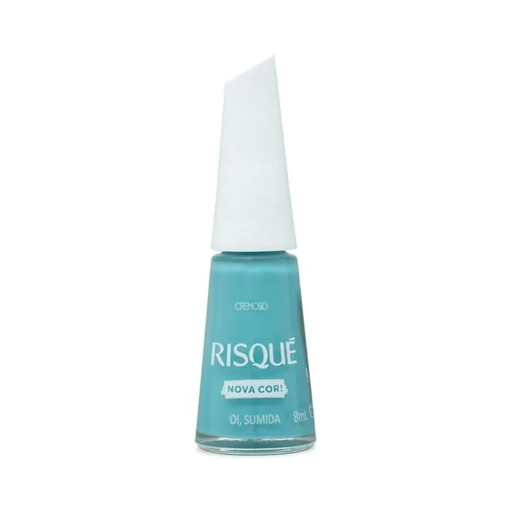 Esmalte Risqué Azul Cremoso Oi, Sumida em Oferta na Shopee