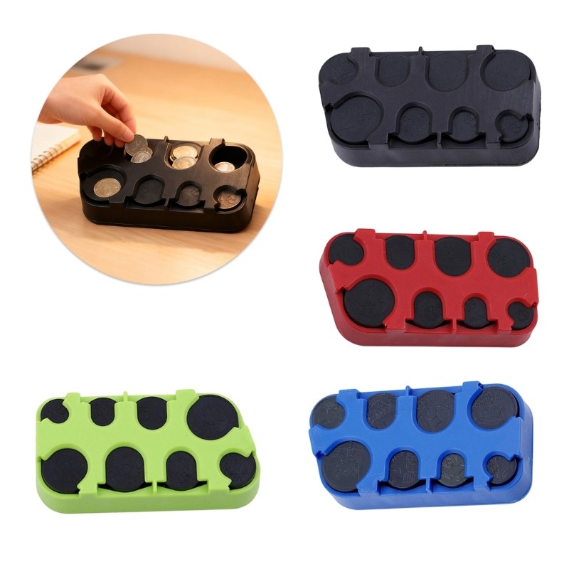 Hi * Porta-Moedas Capacidade Para Carro Change Organizer Case