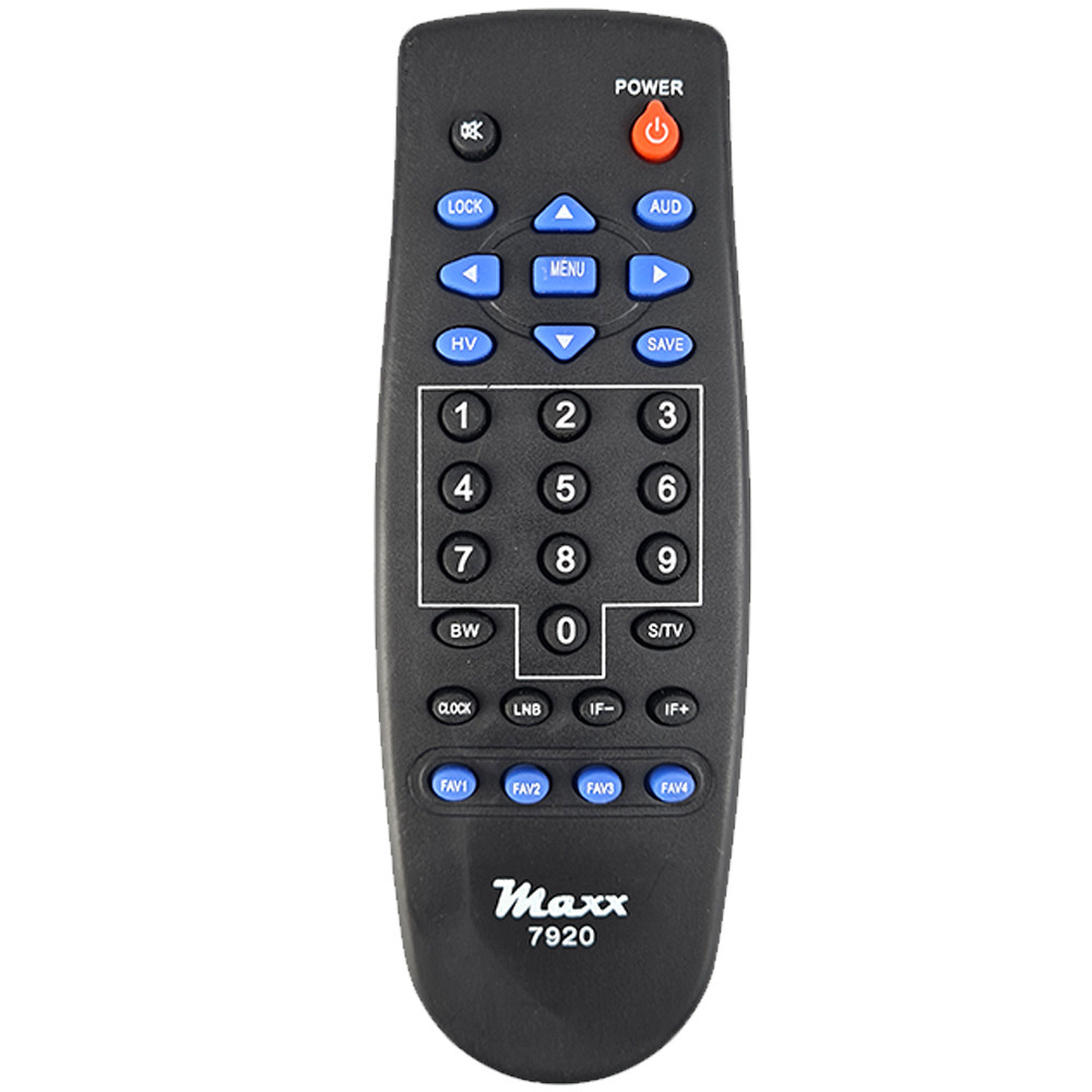 Controle Remoto Para Parabólica Cromus MAXX-7920
