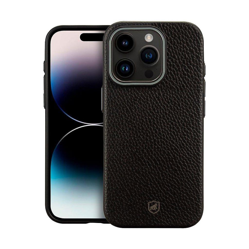 Capa case capinha para iPhone 14 Pro Max - Magsafe TechCouro - Preta - Gshield em Oferta na Shopee