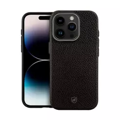 Capa case capinha para iPhone 14 Pro Max - Magsafe TechCouro - Preta - Gshield