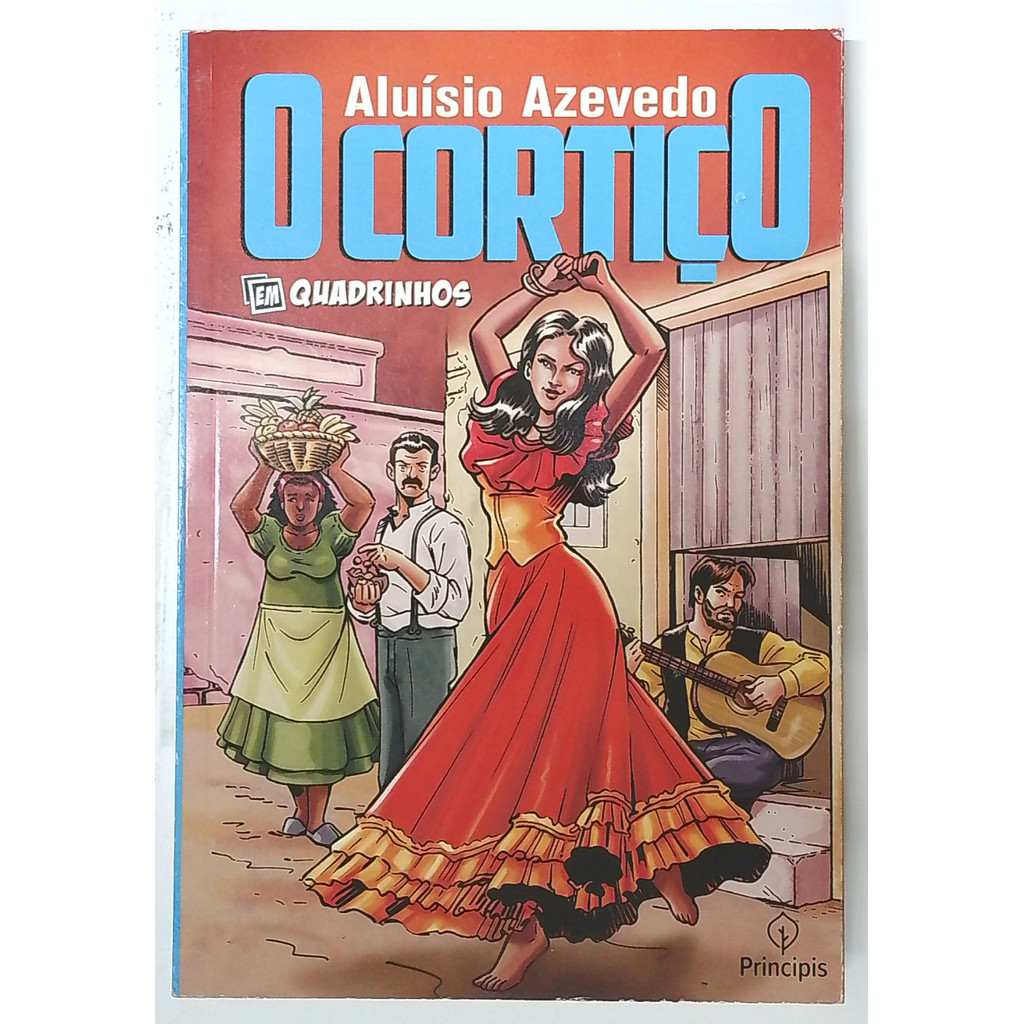 Livro: O Cortiço em Quadrinhos - Aluísio Azevedo (Usado)