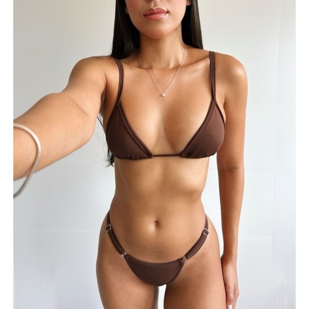 Biquini Fita Marquinha  Moda Praia Bronze Verão Conjunto Biquini Saida de Praia
