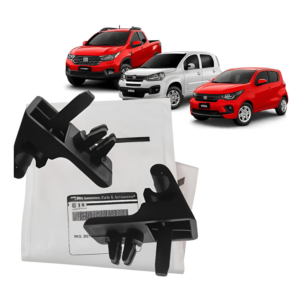 Par Suporte Quebra Sol Original Fiat Uno Palio Siena Mobi