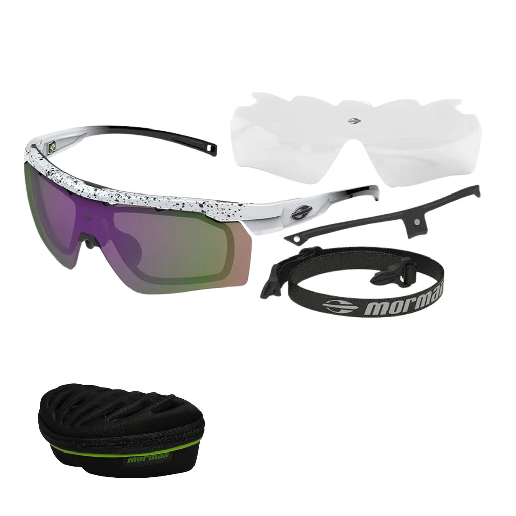 Óculos de Sol Mormaii Smash 2 Clip-in Branco M0130B6592