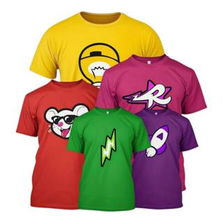 Camiseta Novos Elementos Dos Rosa Emilly Vick Leozin Ketlen Foguete Void Raio Robson Rato 100% Algodão Presente Camisa em Oferta na Shopee