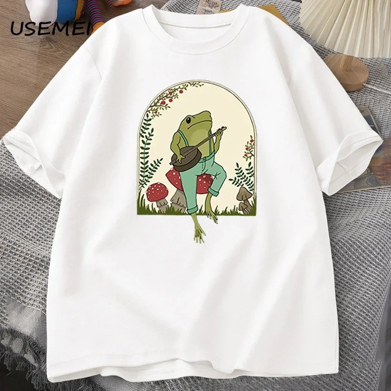 Tshirt Feminina Sapo Violeiro Estampada Lançamento Camiseta 100% Algodão Camisetão Camisa Oversized Plus - Camisarte