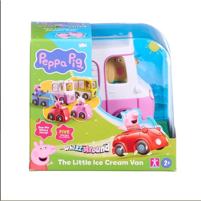 Peppa Pig - Mini Veículos Motorizados - Caminhonete Sorvete