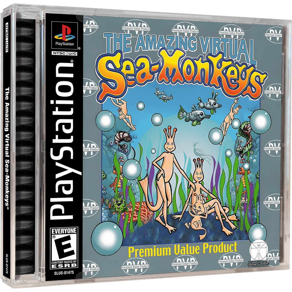 Amazing Virtual Sea-Monkeys, The - PS1