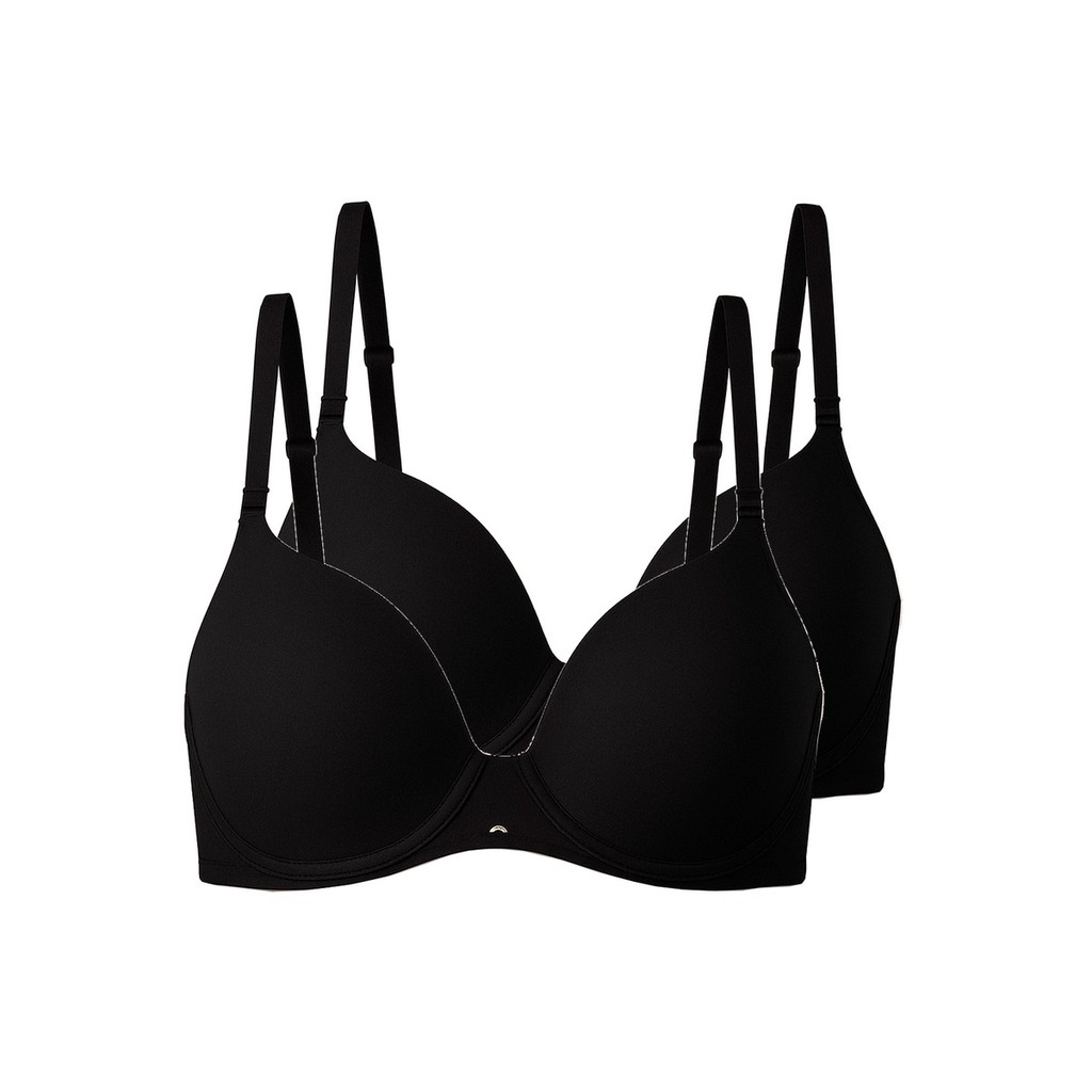 Imagem Kit com 2 Sutiãs com Aro e Bojo Push Up Liz 51805 Taça C