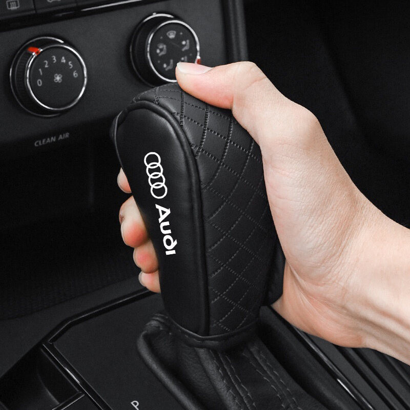 Capa de Mudança de Marcha Universal para Carro Audi A3 A4 A5 A6 A7 A8 Q2 Q3 Q4 Q5 Q6 Q7 Q8 TT Sline, Capa de Alavanca de