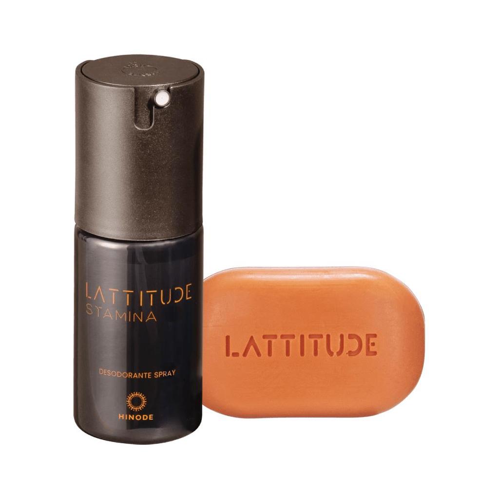Kit Stamina Sabonete em Barras + Desodorante Spray Hinode