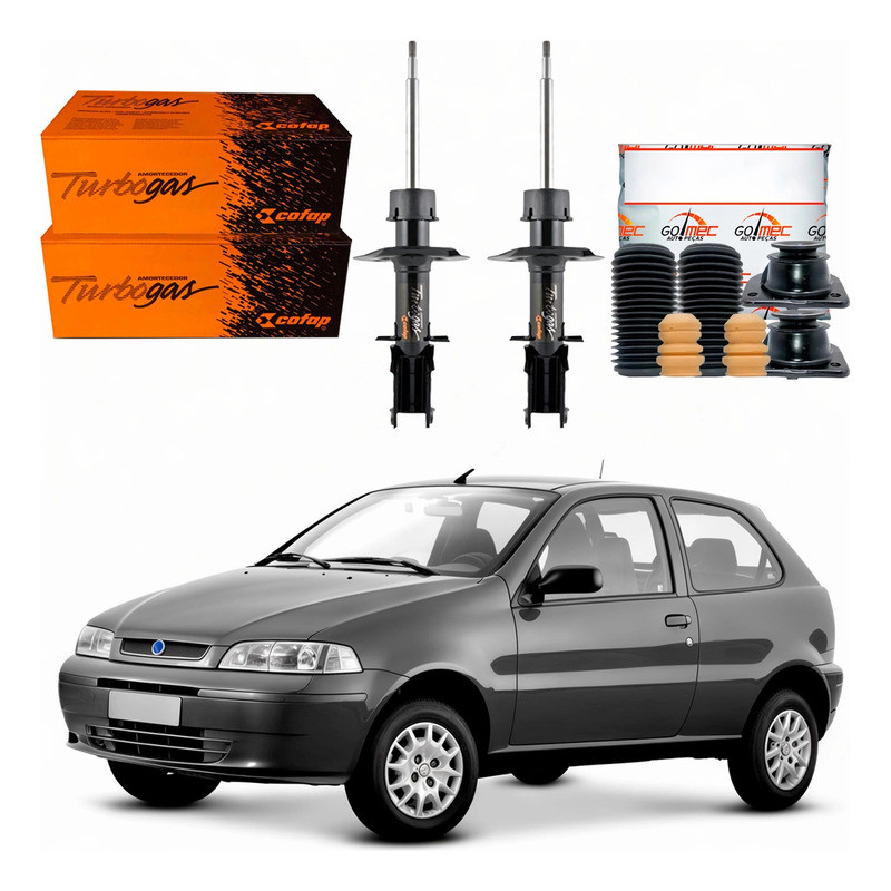 Kit Amortecedor Dianteiro Palio 1.0 1.3 2001 A 2003